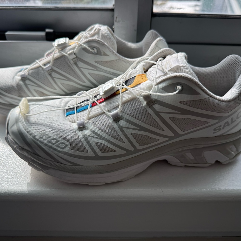 Salomon XT 6 White Lunar Rock: Size M10 / W11